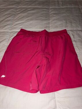 Fabletics Men's Athletic Shorts in Hot Pink
